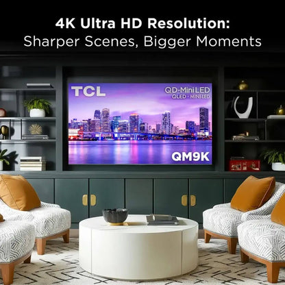 TCL - 98" Class QM9K Series 4K UHD HDR QD-Mini LED Smart TV with Google TV 98QM9K