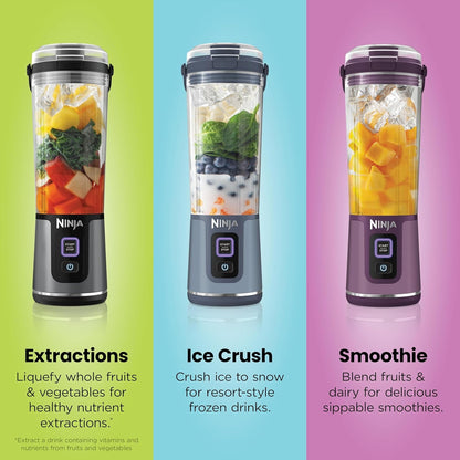 Ninja Blast Portable Blender Cordless 18oz Vessel Black BC151BK