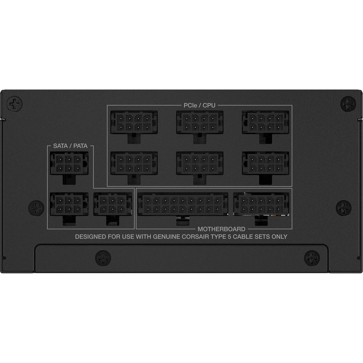 CORSAIR SF1000 80 PLUS Platinum Fully Modular 1000W SFX Power Supply Black CP-9020257-NA