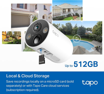 TP-Link Tapo C425 V2 Solar-Powered Smart Wire-Free Security Camera Kit