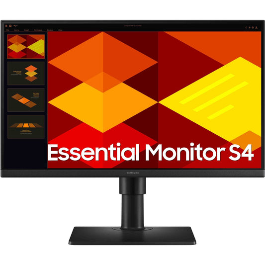 Samsung - 27" (S40GD) 100Hz 1920 x 1080 5ms IPS FHD Borderless Business Monitor DisplayPort, HDMI, USB S27D402GAN