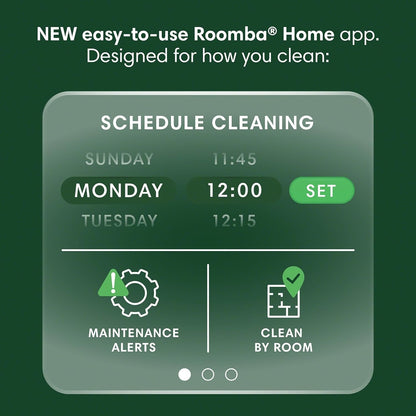 iRobot Roomba 205 DustCompactor Cordless Vacuum U112020 5.8" Cleaning Path Black