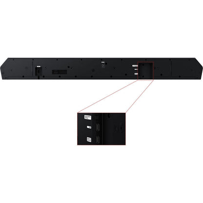 Samsung Q-series Soundbar 5.1.2 ch w/ Subwoofer 400W Black HW-Q800F/ZA