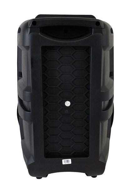 Technical Pro Rechargeable 12" Bluetooth LED Speaker with USB / TF Card Inputs XP12PKG