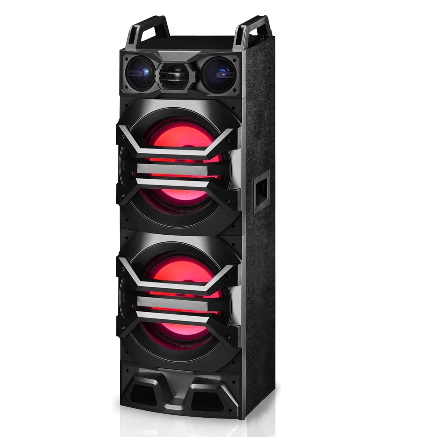 Technical Pro Dual 10" Passive DJ/Party Speaker w/LED Lights + Titanium Tweeter BS10PASSIVE