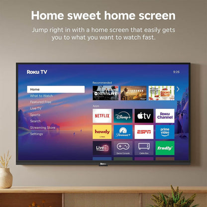 Roku - 32" Class Select Series Full HD (1080p) LED Smart RokuTV (2026) 32R3E5