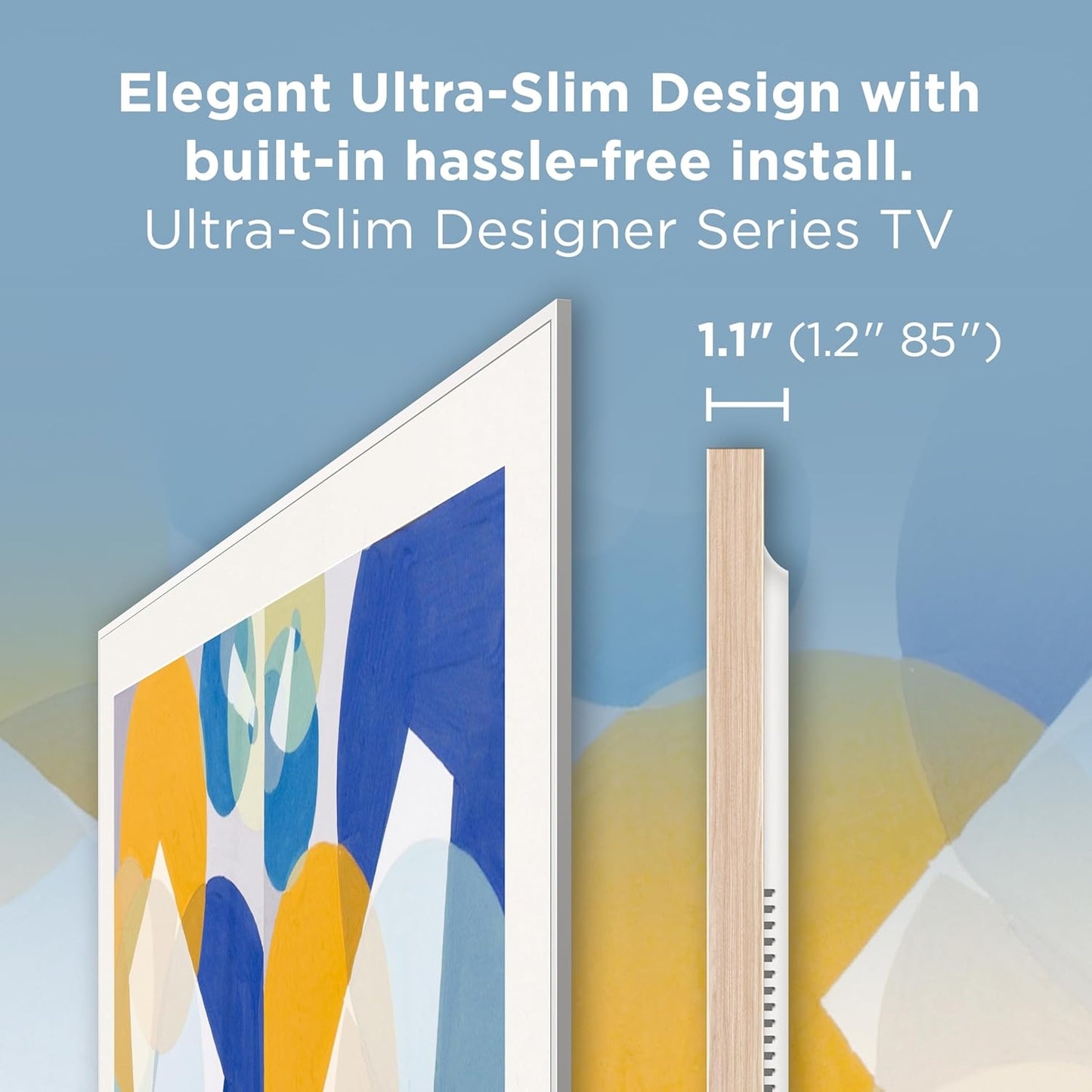 TCL - 75" Class A300W NXTVISION Series 4K QLED Art TV with Magnetic Frame 75A300W