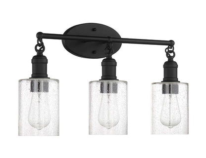 Sunset Lighting 3-Light 100W Sunset Vanity, Black -  F6873-31