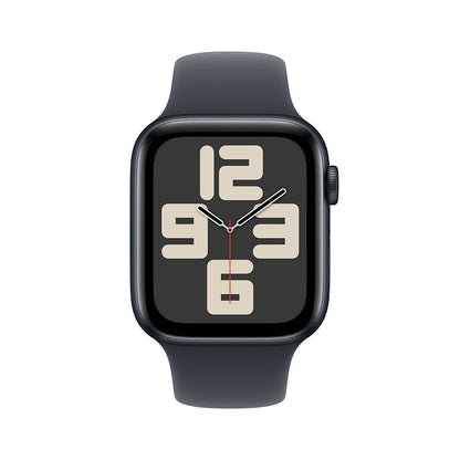 Apple Watch SE 2nd Gen GPS 44mm Aluminum Case Midnight Sport Band M/L MXEK3LL/A