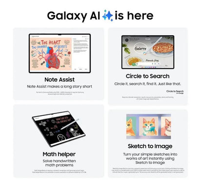 Samsung Galaxy Tab S10 Ultra 14.6" 1TB Wi-Fi with S-Pen Platinum Silver SM-X920NZSIXAR