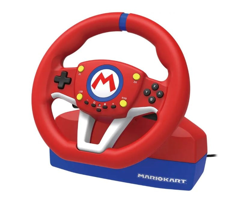 Hori Mario Kart Racing Wheel Pro Mini for Nintendo Switch Red NSW-204U