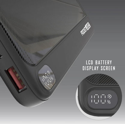 Pocket Juice Endurance 10K Portable 10000 mah Power Bank and Charger with USB-C and Lightning Cables 9009-2