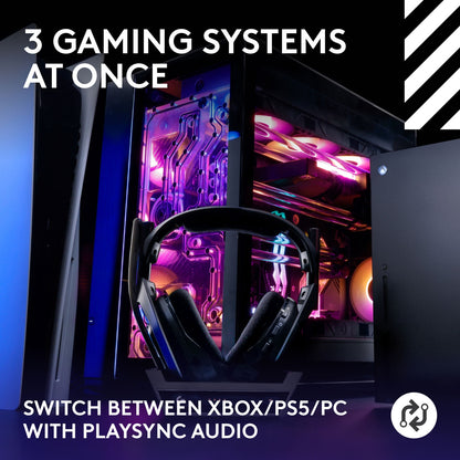 Logitech ASTRO Gaming Gaming A50 Gen 5 Wireless Gaming Headset Black 939-002217