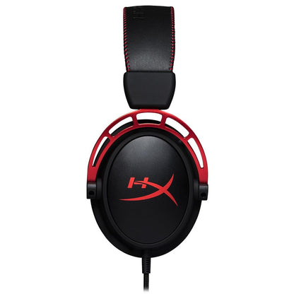 HyperX Cloud Alpha Wired Gaming Headset for PC, Xbox X|S, Xbox One, PS5, PS4, Nintendo Switch Black/Red HX-HSCA-RD