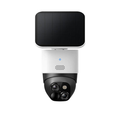 eufy Security S340 Outdoor Pan & Tilt Dual Camera with Solar Panel T81701W1