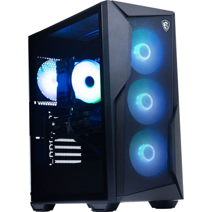 MSI Codex R2 Gaming Desktop Intel i5-14400F 16GB Memory NVIDIA GeForce RTX 5060 1TB SSD Black Win11 Home, Wi-Fi 7, 2.5 GbE LAN B14NVL5-447US