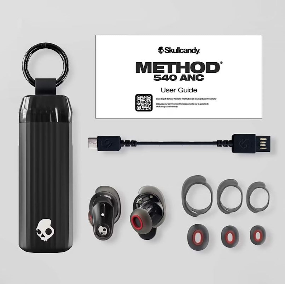 Skullcandy METHOD 540 ANC True Wireless In Ear Earbuds Sound by Bose S2MFW-T740