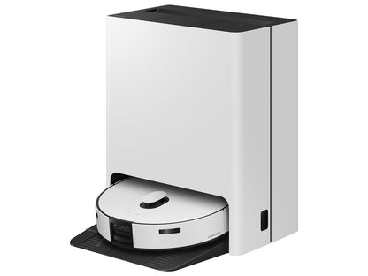 Samsung - Bespoke Jet Bot Combo Robot Vacuum & Mop with All-in-One Clean Station with Auto Steam - Satin Greige