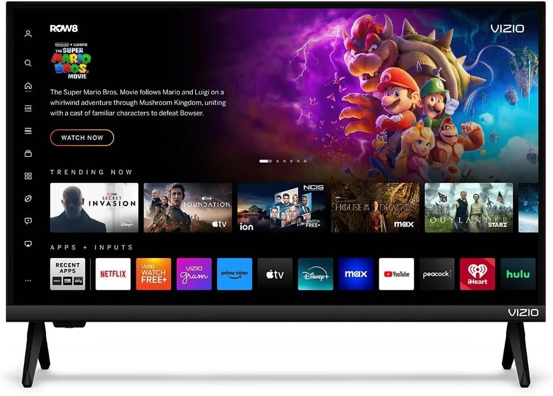 VIZIO 24" LED Smart HD TV 720p BT Works w/ Airplay 2 & Google Cast VHD24M-0810