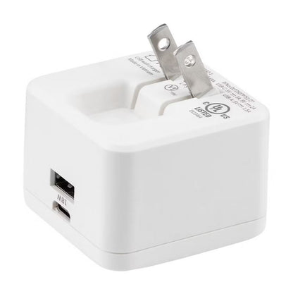 Philips AC-USB Wall Chargers USB-A port & USB-C port - 2 pack DLP3743W/37-T1-DI1