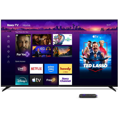Roku - 55" Class Pro Series 4K QLED Mini-LED Smart RokuTV 55R8C5