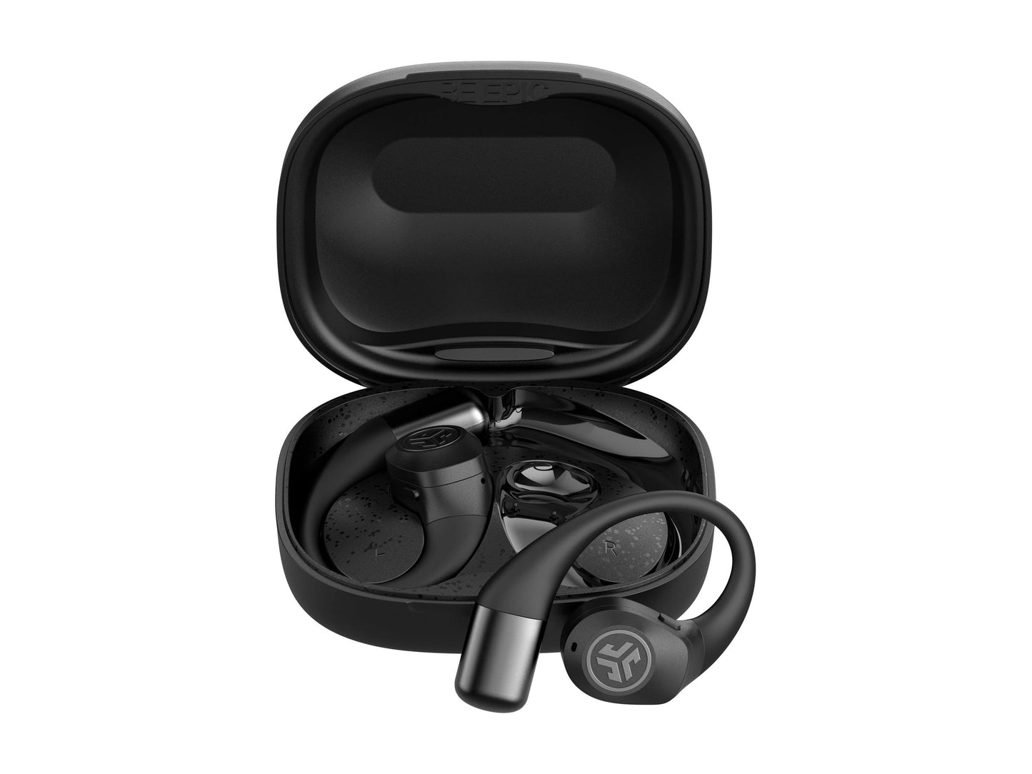 JLab Epic Open Sport Air Conduction Wireless Earbuds Black EBEPOPSPRTRBLK82
