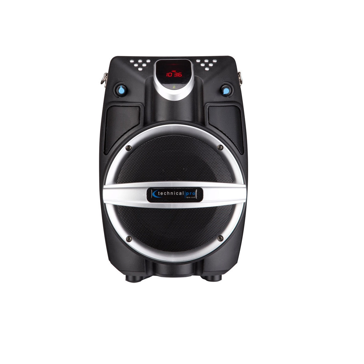 Technical Pro WASP550LBT 6.5" Rechargeable Battery Powered Bluetooth PA System Black