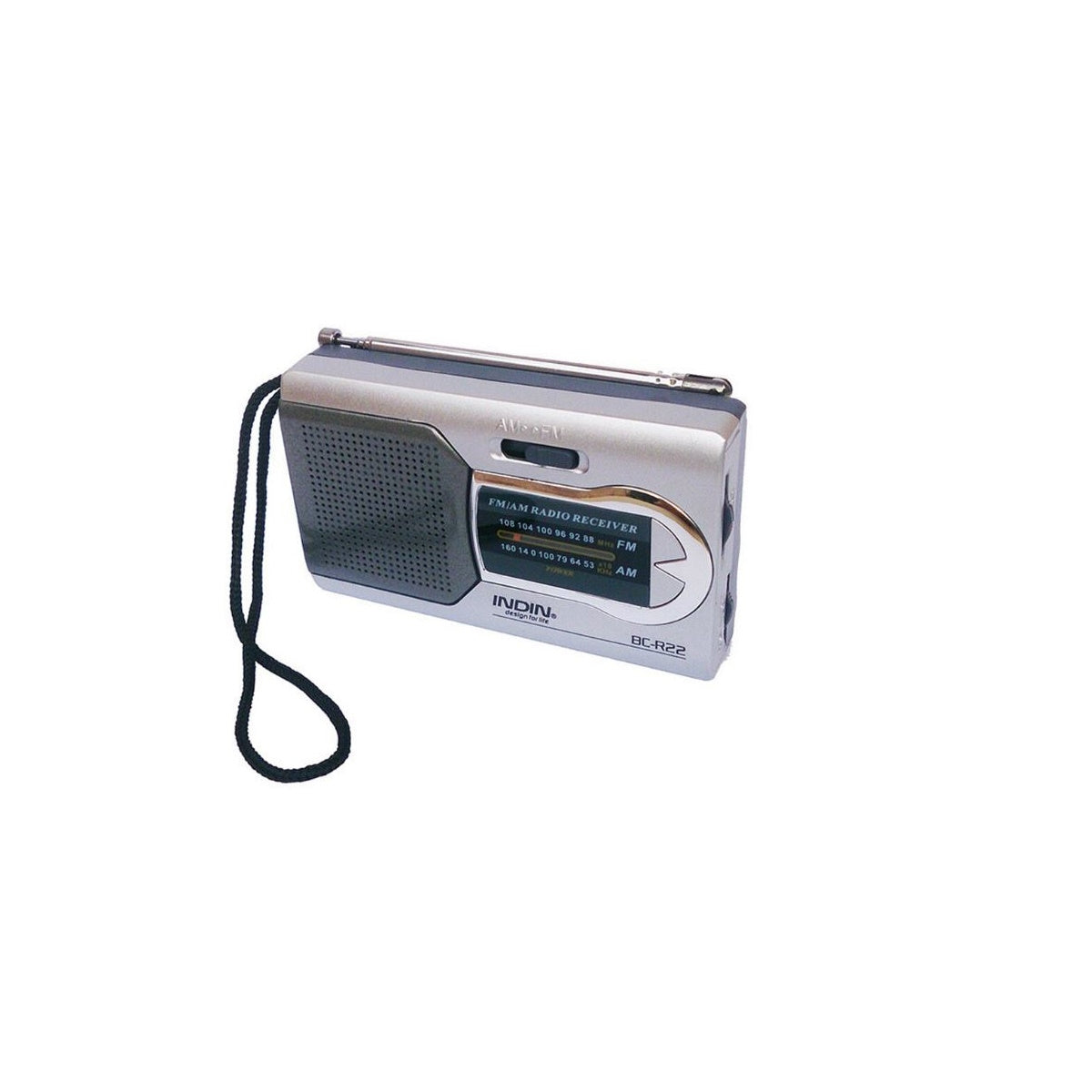 INDIN BC-R22 Mini Portable Pocket AM-FM Radio Receiver