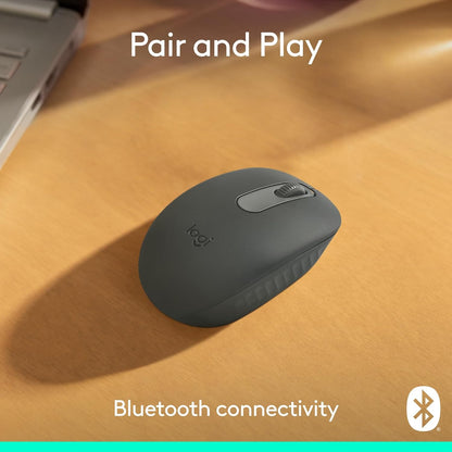 Logitech M196 Compact Ambidextrous Bluetooth Wireless Mouse - Graphite 910-007437