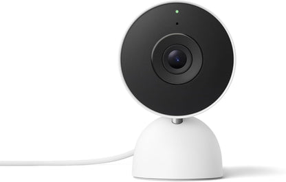 Google Nest Indoor Smart Security Camera (Wired, 3rd Gen) - Snow GA09973-US