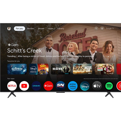 TCL - 85" Class QM6K Series 4K UHD HDR QD Mini LED Smart TV with Google TV (2025) 85QM6K