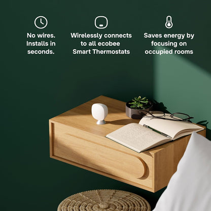 ecobee SmartSensor 2-Pack - Temperature & Occupancy Sensor EB-RSHM2PK-01