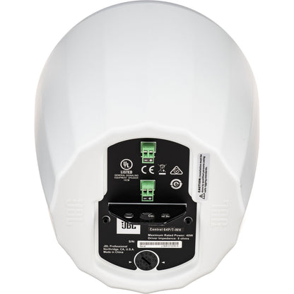 JBL Control 64P/T Full-Range Pendant Speaker White, Pair C64P/T-WH