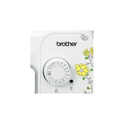 Brother SM1704 17-Stitch Free Arm Sewing Machine and 6-Piece Premium Sewing Thread Pack