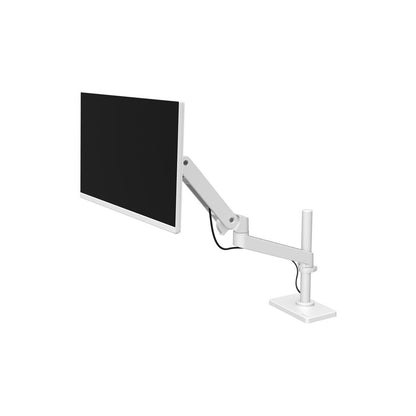 Ergotron 45-695-290 LX Pro Desk Mount Articulating Monitor Arm, Tall Pole White