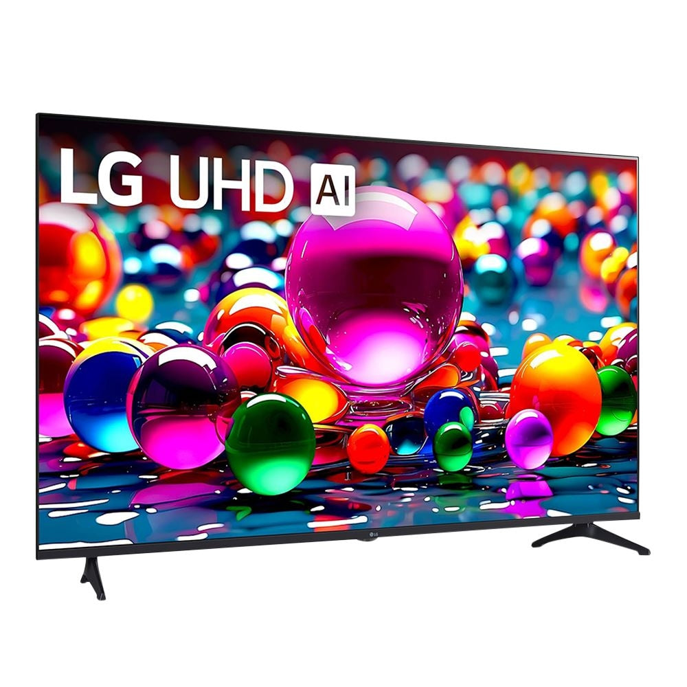 LG - 50” Class UA77 Series LED AI 4K UHD Smart webOS TV (2025) 50UA7700PUB