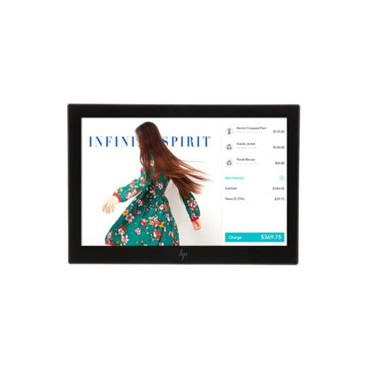 HP Engage One 10t - LED monitor - 10.1" - 1280 x 800, 60 Hz - IPS - 800:1 - 25 ms - USB-C 3F1W9AA