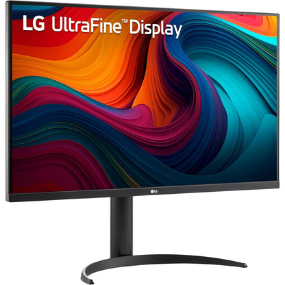 LG 32" 4K UHD Monitor, HDR10, HDMI/DP, Adjustable Stand - Black 32UR550K-B