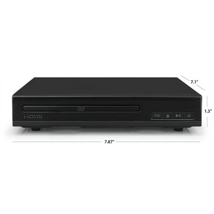 ONN Compact HDMI DVD Player Black 100093892