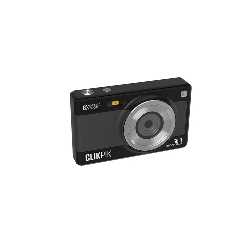 ClikPik Digital Camera 56MP 8X Zoom 1080p Full HD Video 2.8” LCD Screen – Black T30769BJ