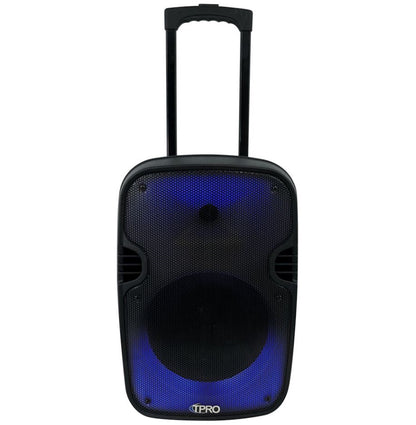 Technical Pro Rechargeable 12" Two way Bluetooth Loudspeaker with LED Glow Wall PLIT12