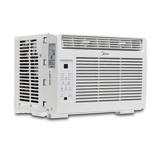 Midea 5,000 BTU DOE Window Air Conditioner with ComfortSense Remote, for spaces up to 150 sq. ft. MAW05R1WWT