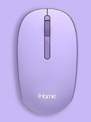 iHome 2.4G Wireless Mouse with Mousepad Bundle Purple 2IHMS2266H0L2