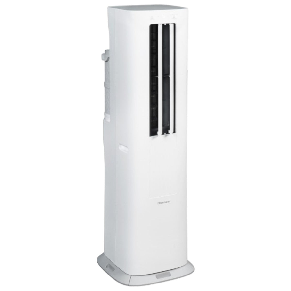 Hisense 8,000 BTU SACC Inverter Portable AC Smart with Heat Pump- Dual Hose Tower API0825UW1D
