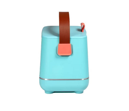 Frigidaire 6-Can Retro Top-Opening Portable Beverage Mini Fridge/Cooler EFMIS308-BLUE Certified Refurbished