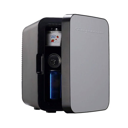 Frigidaire Portable 10L 15-can Mini Fridge Brushed Stainless Rugged Refrigerator, EFMIS183-SS