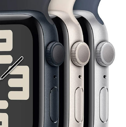 Apple Watch SE 40mm Starlight Aluminum Case with S/M Starlight Sport Band 2023 MR9U3LLA