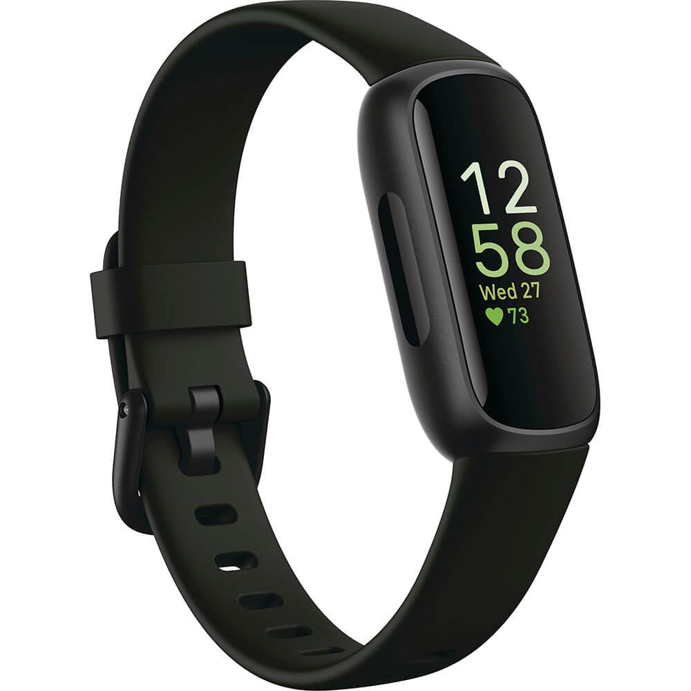 Fitbit Inspire 3 Health and Fitness Tracker Bundle Midnight Zen/Black FB424BKBK-BNDL