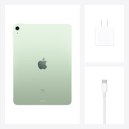 Apple 10.9" iPad Air 4th Gen, 64GB, Green MYFR2LL/A, Wi-Fi 6 (802.11ax) | Bluetooth 5.0, USB 3.2 Gen 1 Type-C Connector