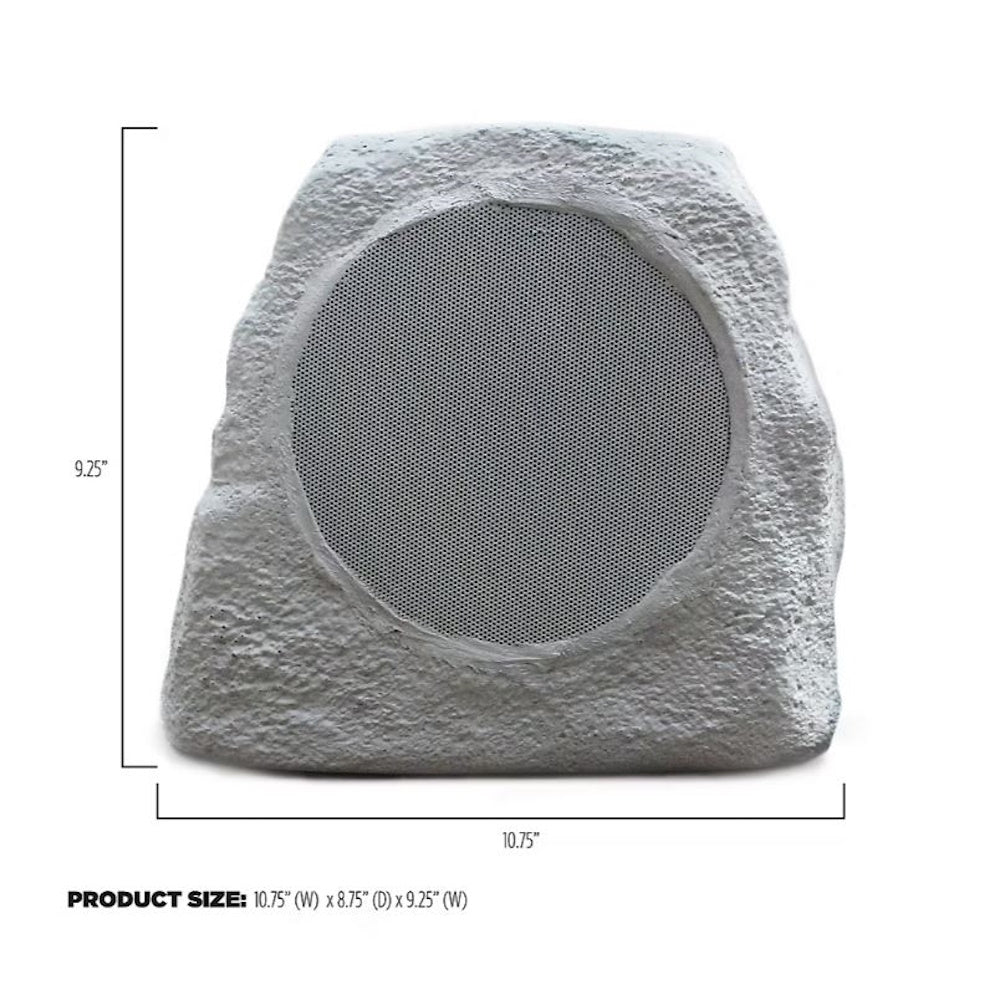 ION Solar Glow Stone Link Rock Speaker with Lights ISP183